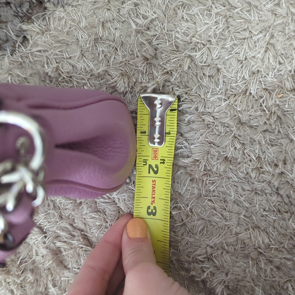 Coach Pink/Purple Leather Crossbody Bag - Picture 6 of 6